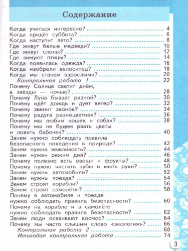 Окружающий мир 1 класс. Самостоятельные и контрольные работы. Ч.2. К новому учебнику. УМК Плешакова