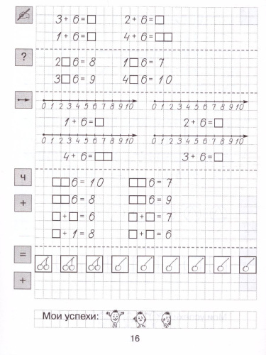 Математика 1 класс. Тренажер