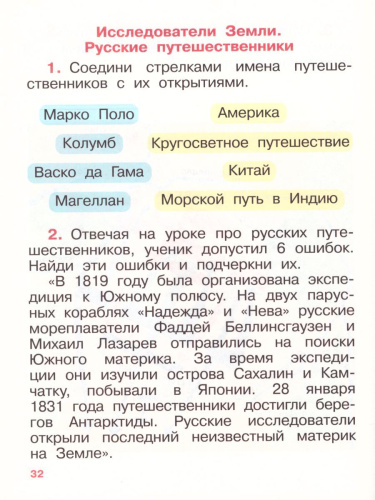 Окружающий мир 2 класс. Рабочая тетрадь. РИТМ. ФГОС