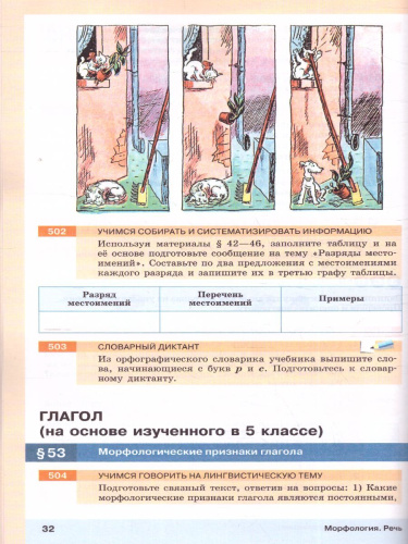 Русский язык 6 класс. Учебник в 2-х частях. Часть 2