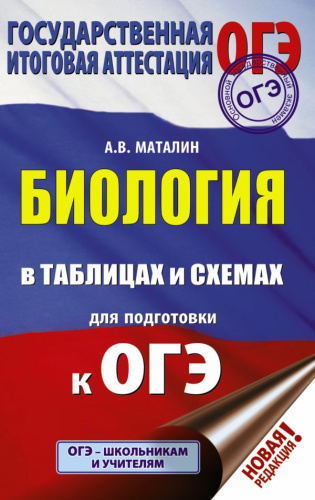 ОГЭ Биология в таблицах и схемах