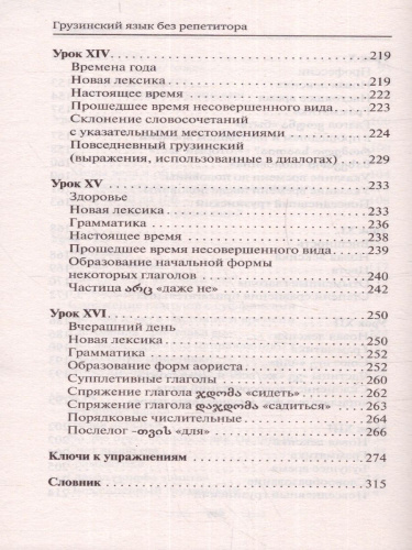 Грузинский язык без репетитора. Самоучитель грузинского языка