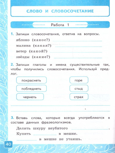Русский язык 3 класс. Контрольные работы. Часть 1. ФГОС Новый