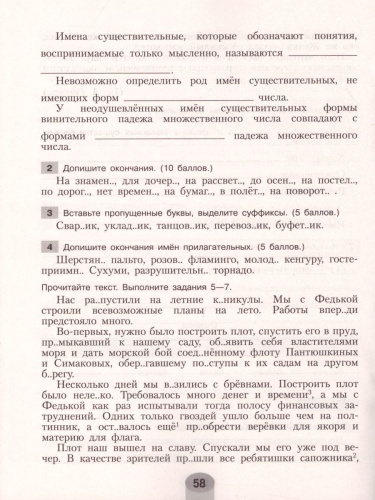 Русский язык 6 класс. Самостоятельные и контрольные работы