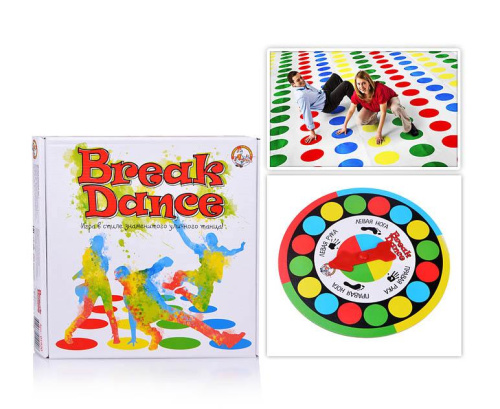 Игра для детей и взрослых "Break Dance" (поле 1,2 м*1,8 м) маленькая