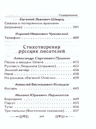 Хрестоматия по внеклассному чтению 1-4 класс (офсет) ИЛЛ (согласно школьной программы)