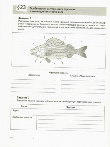 Биология 7 класс. Рабочая тетрадь №1