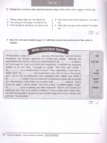 Английский язык 10 класс. Звездный английский Starlight. Контрольные задания