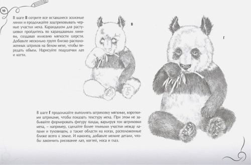 Рисуем животных. Альбом для скетчинга. Искусство рисовать на коленке