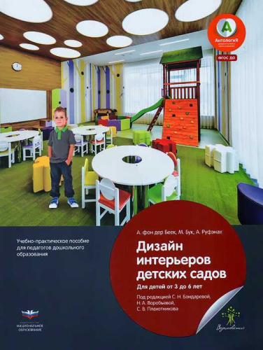 Дизайн интерьеров детских садов для детей от 3 до 6 лет
