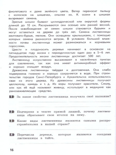 Литературное чтение 4 класс. Развиваем читательскую грамотность