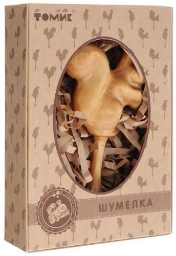 Шумелка-погремушка Белочка береза (Томик)