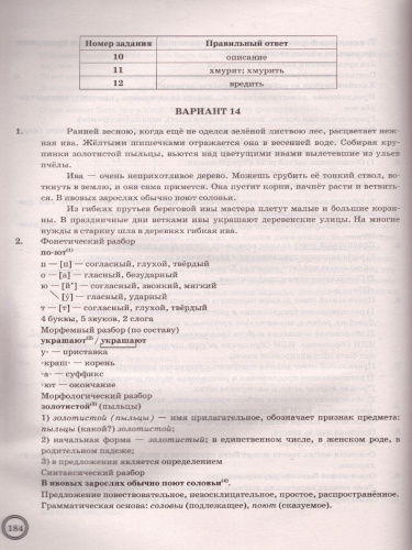 ВПР. Русский язык 5 класс. 25 вариантов ФИОКО. Типовые задания. ФГОС