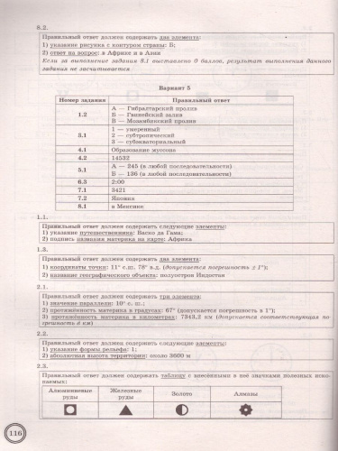 ВПР География 7 класс. 10 вариантов. ФИОКО ТЗ ФГОС