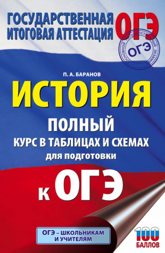 ОГЭ История Полный курс в таблицах и схемах / Подготовка к экзамену