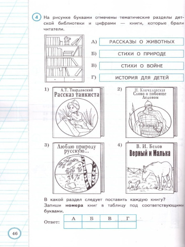 ВПР Литературное чтение. Курс начальной школы. 10 вариантов. ФГОС Новый