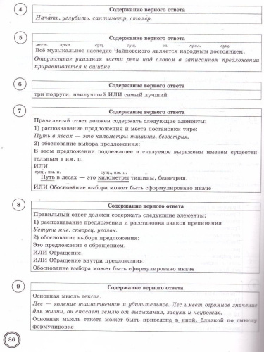 ВПР Русский язык 6 класс. 10 вариантов. ФИОКО ТЗ. ФГОС