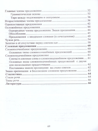 Универсальный справочник 5-9 классы. Правила русского языка