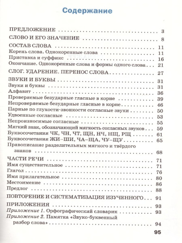 Тренажёр по Русскому языку 2 класс