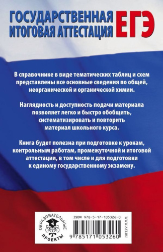ЕГЭ Химия 10-11 классы в таблицах и схемах