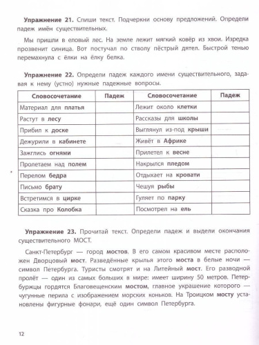 Падежный тренажер. К школе готов!