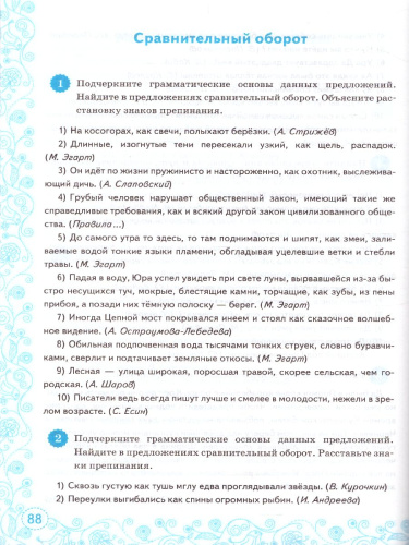 Тренажер по Русскому языку 8 класс. Пунктуация. ФГОС