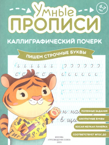 Каллиграфический почерк 6-7 лет. Комплект из 3-х пособий. Прописи