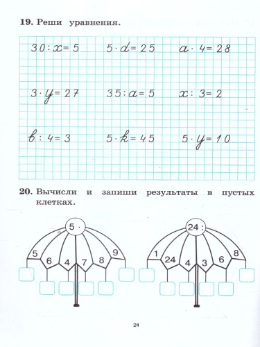 Математика 2 класс. Тренажер. Таблица умножения. ФГОС