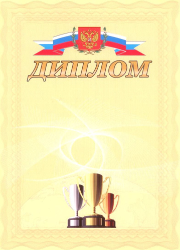 Диплом. А4 (с бронзовым теснением) + CD шаблон