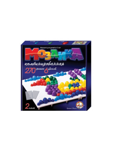 Мозаика d10, d15, d20/6 цв/270 эл/2 поля