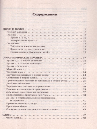 Вся грамматика русского языка в простых схемах и таблицах