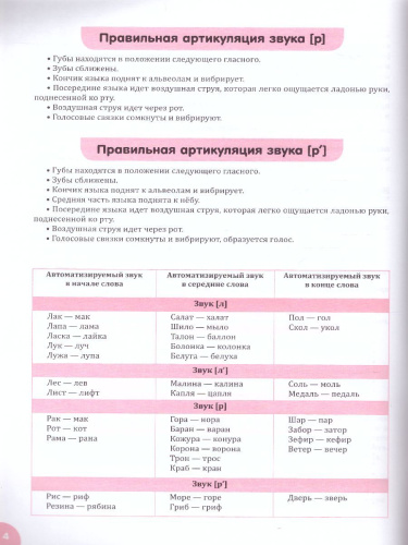 Квазиомонимы. Увлекательная техника автоматизации звуков [л]—[л’], [р]—[р’] у детей