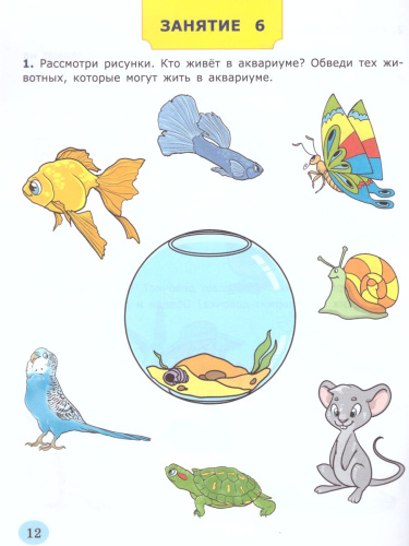 Я узнаю окружающий мир. Рабочая тетрадь. Для детей 5-6 лет