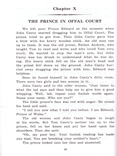 Принц и нищий. Домашнее чтение