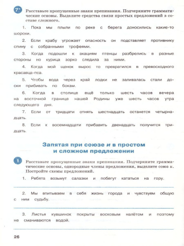 Тренажёр по Русскому языку 6 класс. Пунктуация