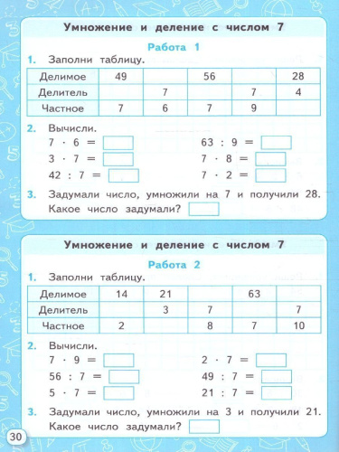 Математика 2 класс. Мини-тесты. УМК"Школа России". Новый ФГОС к новому учебнику