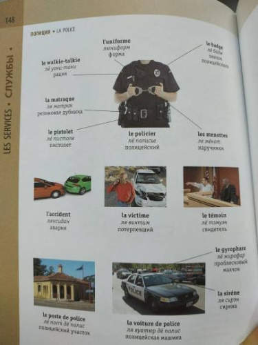 Французско-русский словарь с транскрипцией. Визуальный