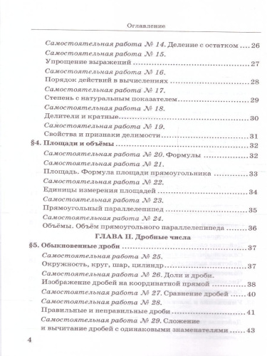 Математика 5 класс. Дидактический материалы. К новому учебнику. ФГОС Новый
