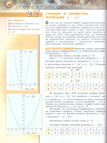 Алгебра 9 класс. Учебник