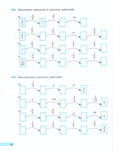 Математика 5 класс. Рабочая тетрадь в 2 частях. Часть 2. К учебнику Дорофеева Г.В. ФГОС