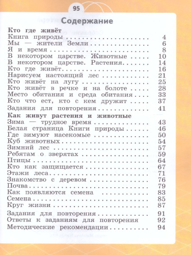 Естествознание 1 класс. Азбука экологии
