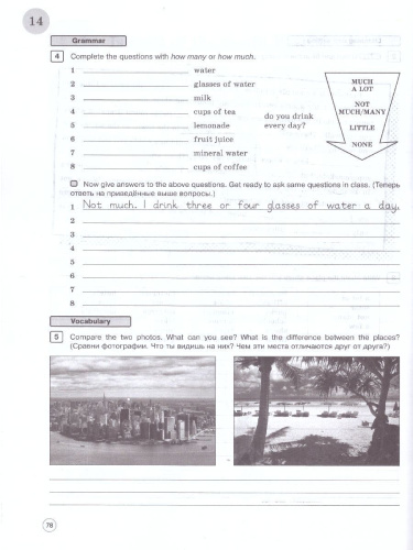 Английский язык 5 класс.Рабочая тетрадь. К новому учебному пособию