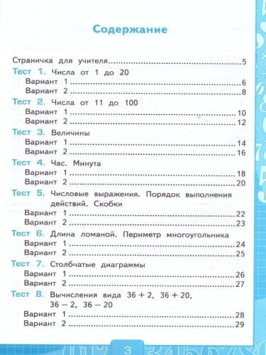 Математика 2 класс. Тесты к учебнику Моро Часть 1. ФГОС НОВЫЙ. К новому учебнику