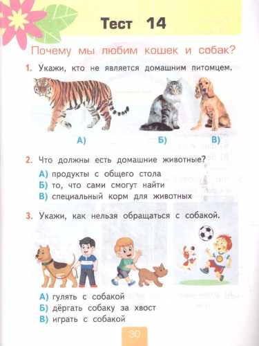 Окружающий мир 1 класс. Тесты (к новому учебнику). Часть 2. ФГОС НОВЫЙ