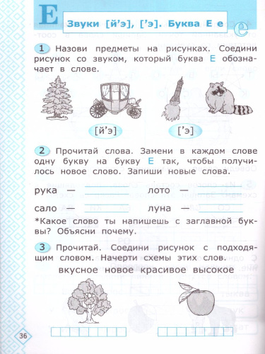 Обучение грамоте 1 класс. Рабочая тетрадь. ФГОС