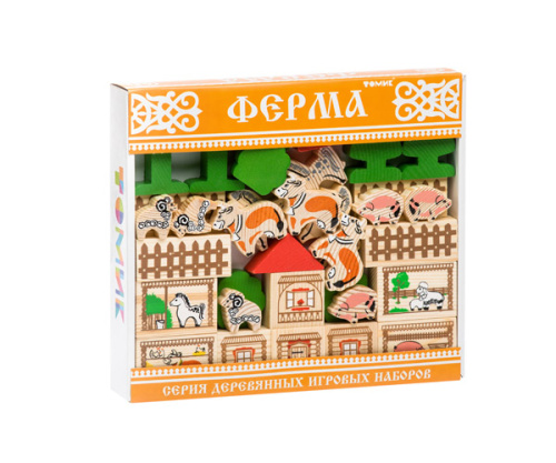 Конструктор "Ферма" 46 деталей