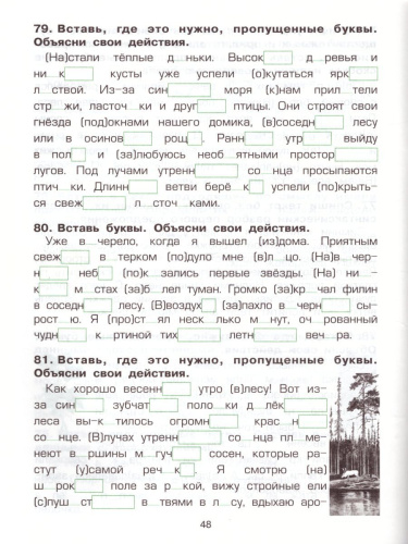 Русский язык 4 класс. Сборник упражнений