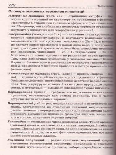 Биология. Справочник для школьников и поступающих в вузы. Курс подготовки к ГИА, ЕГЭ и дополнительным вступительным испытаниям в вузы