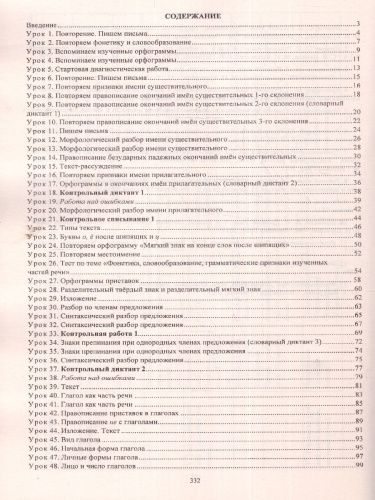 Русский язык 4 класс. Технологические карты уроков