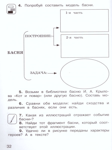 Литературное чтение 3 класс. Рабочая тетрадь в 2-х частях. Часть 2. ФГОС